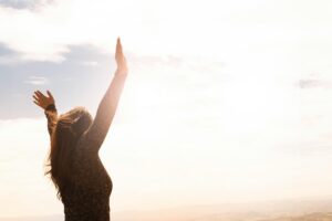 woman feeling confident after therapy 